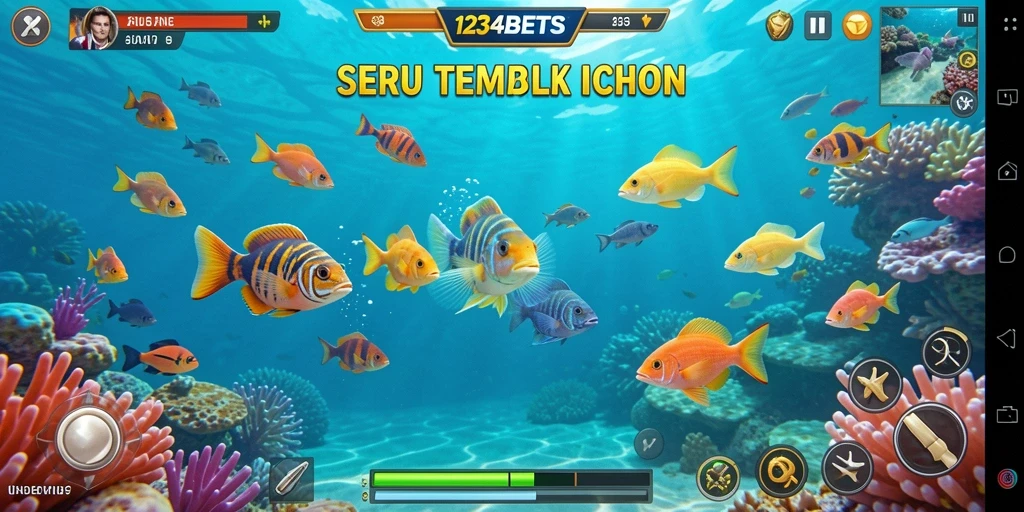 Screenshot gameplay Tembak Ikan yang seru dan menantang.