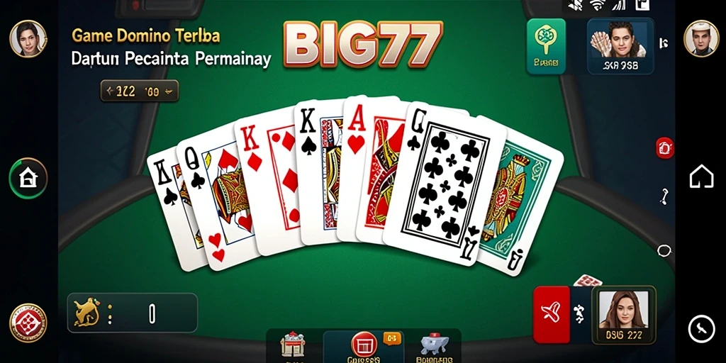 Tampilan gameplay seru di BIG77 dengan grafis menarik.
