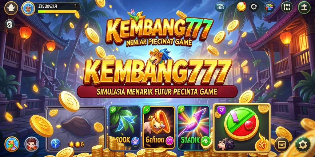 Tampilan gameplay KEMBANG777 yang menawan dan interaktif.