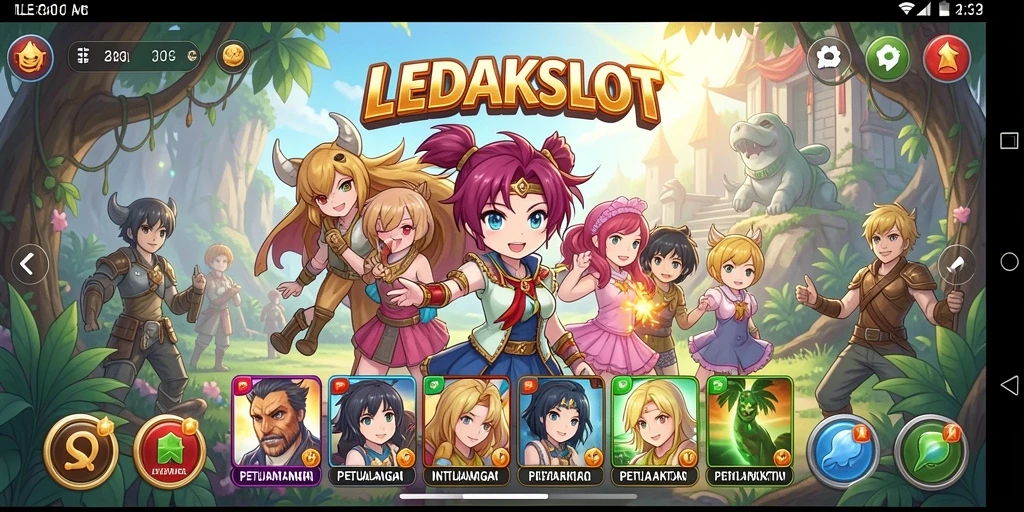 Tampilan menarik dari gameplay LEDAKSLOT yang penuh aksi.